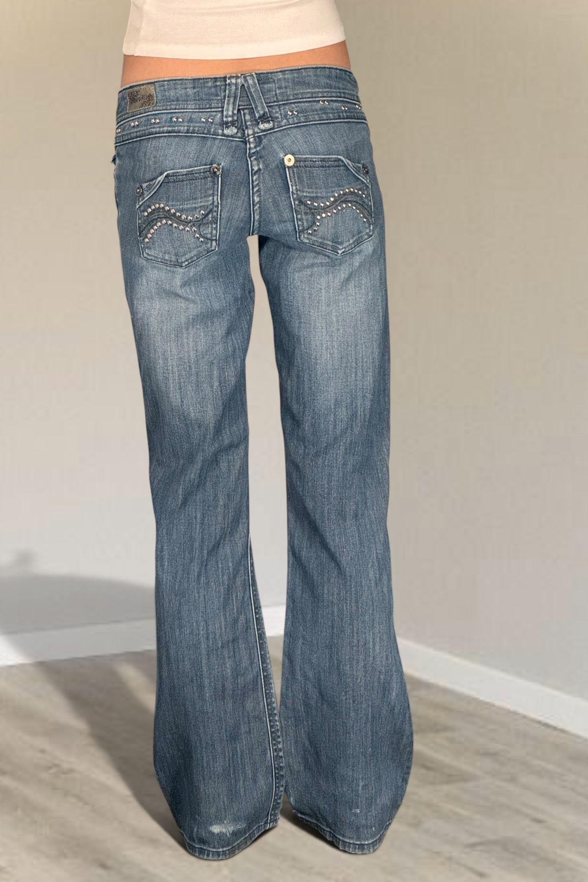 Lågmidjade jeans stl: XS