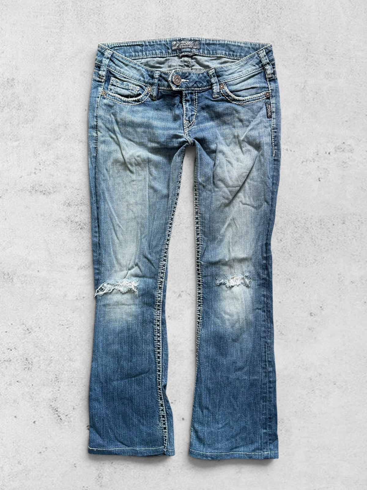 Lågmidjade jeans stl: M