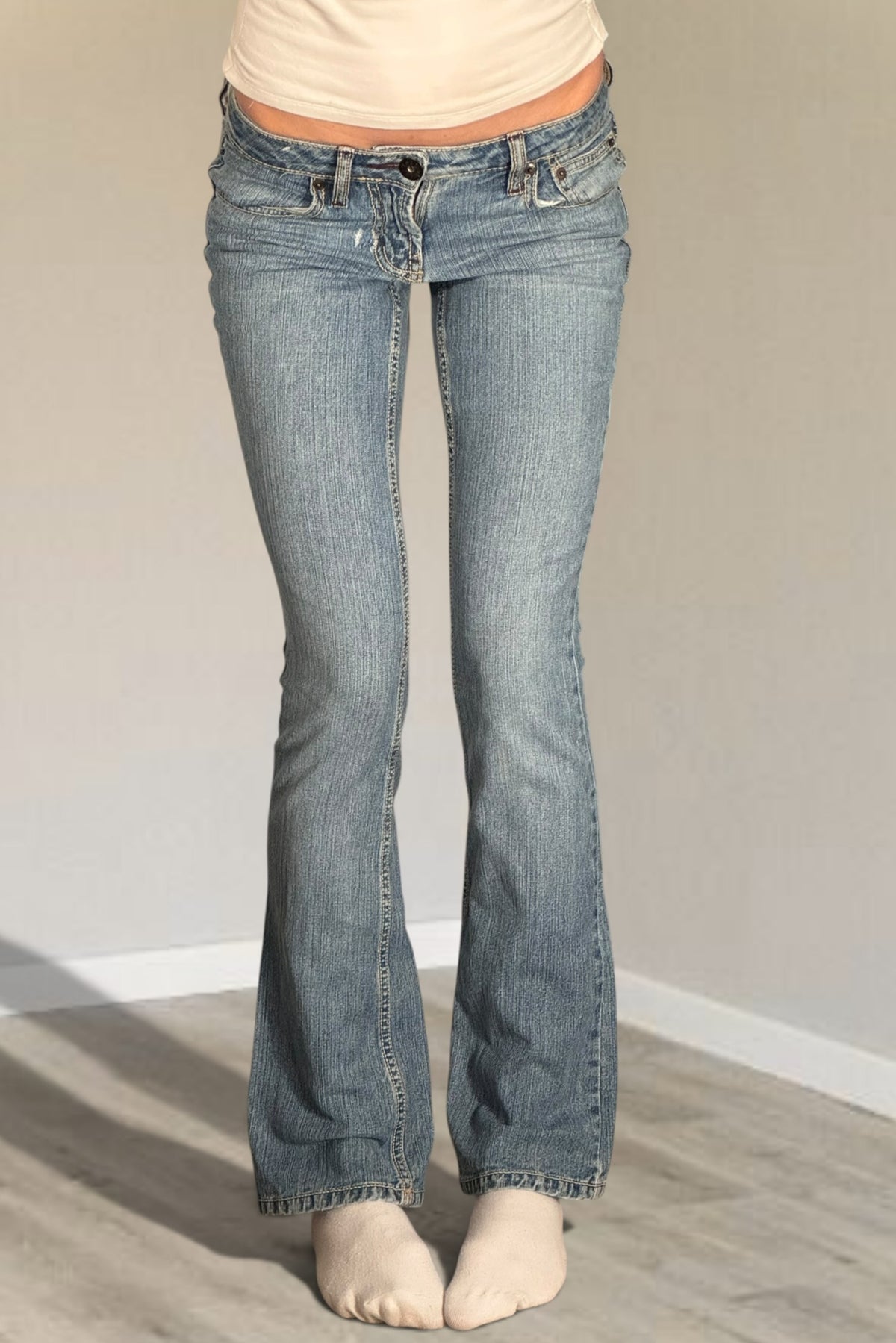 Lågmidjade jeans stl: XS