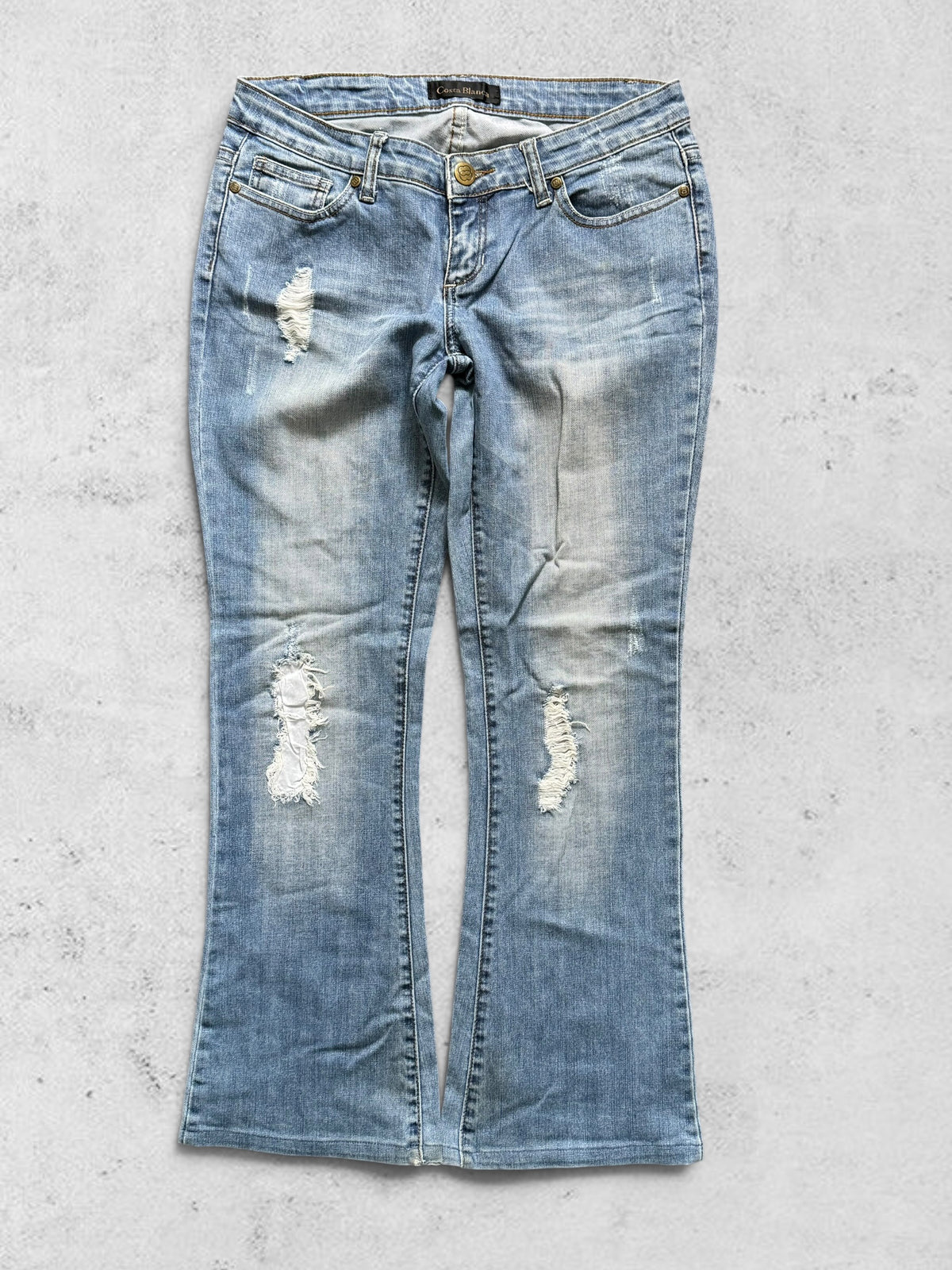 Lågmidjade jeans stl: S