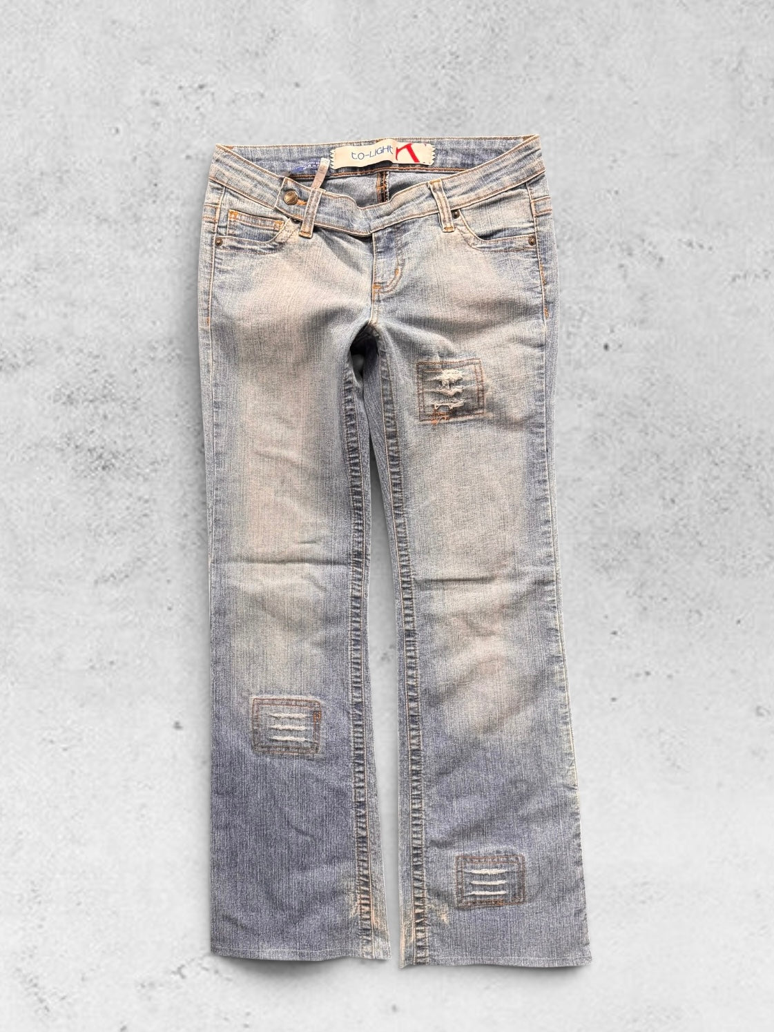 Lågmidjade jeans stl: S