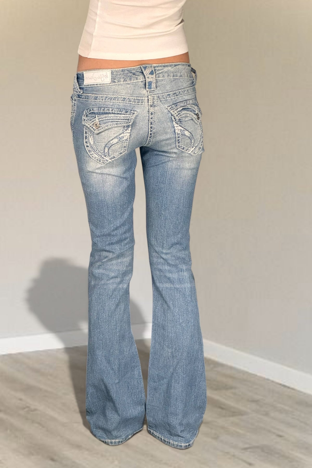Lågmidjade jeans stl: XS/S