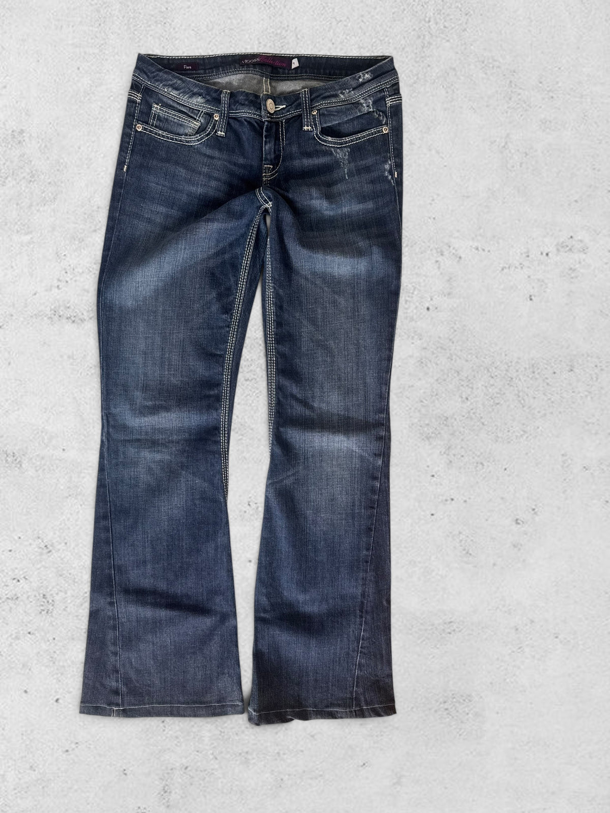 Lågmidjade jeans stl: S/M