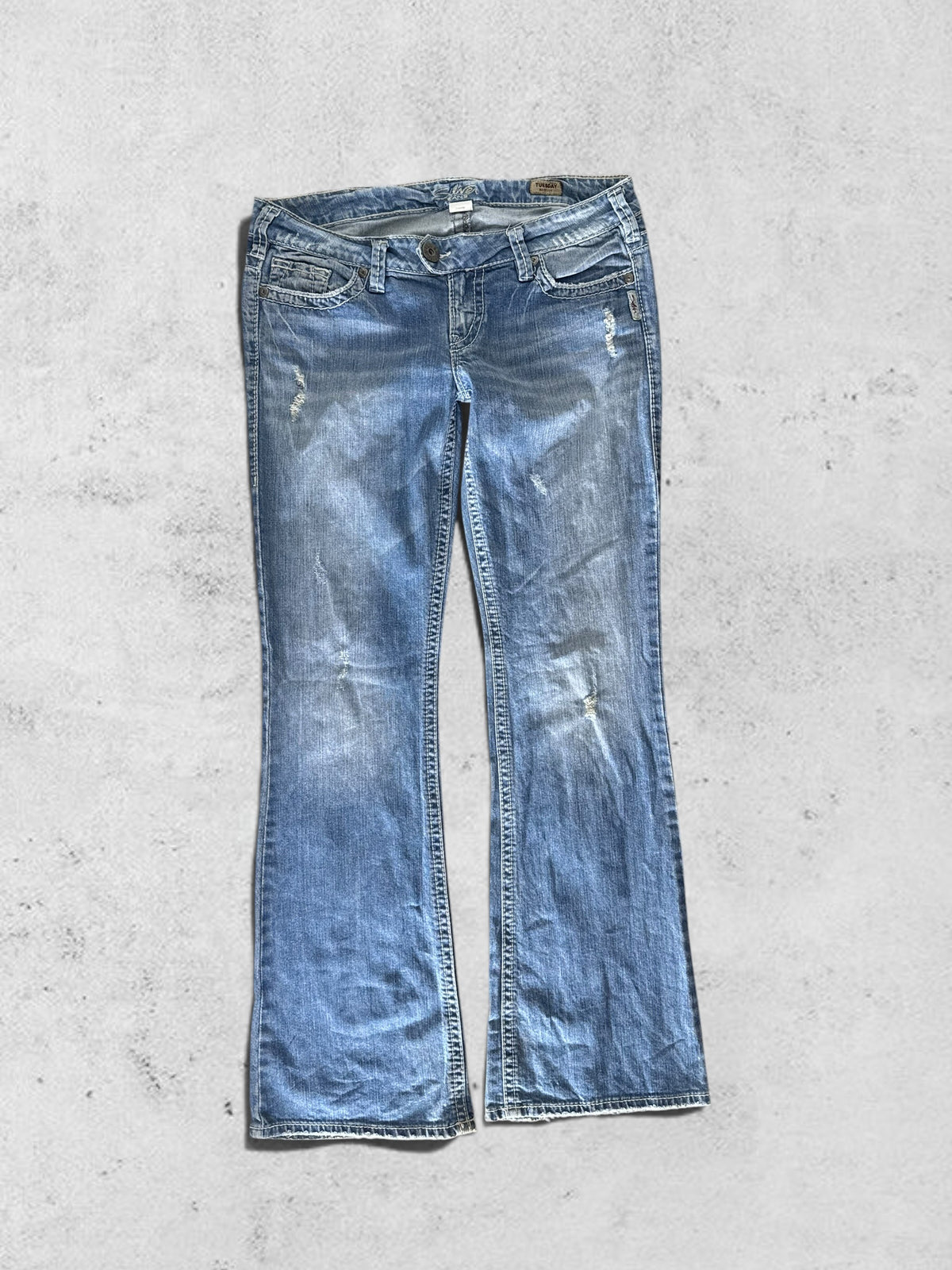 Low-rise jeans size: M