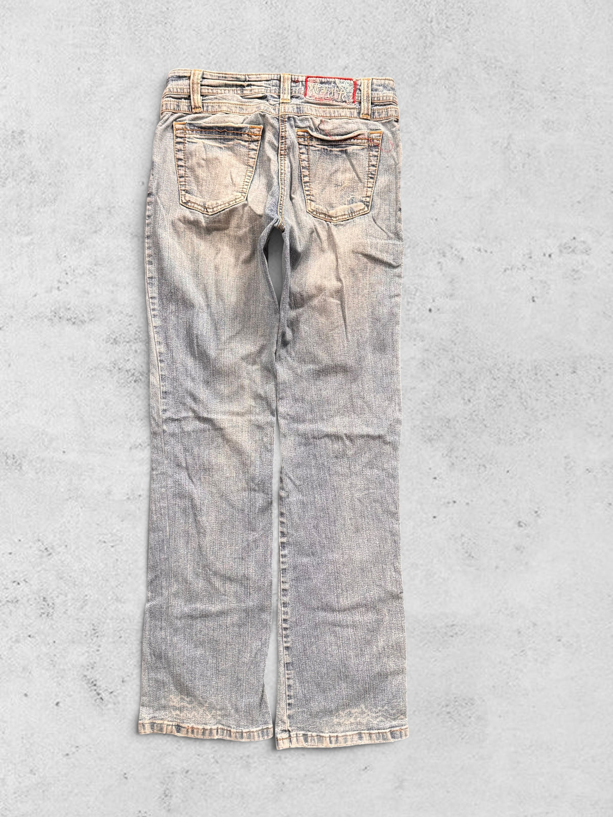 Utsvängda jeans stl: XS