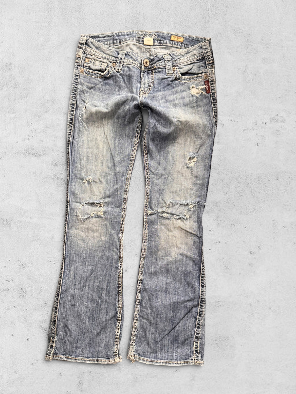 Lågmidjade jeans stl: S