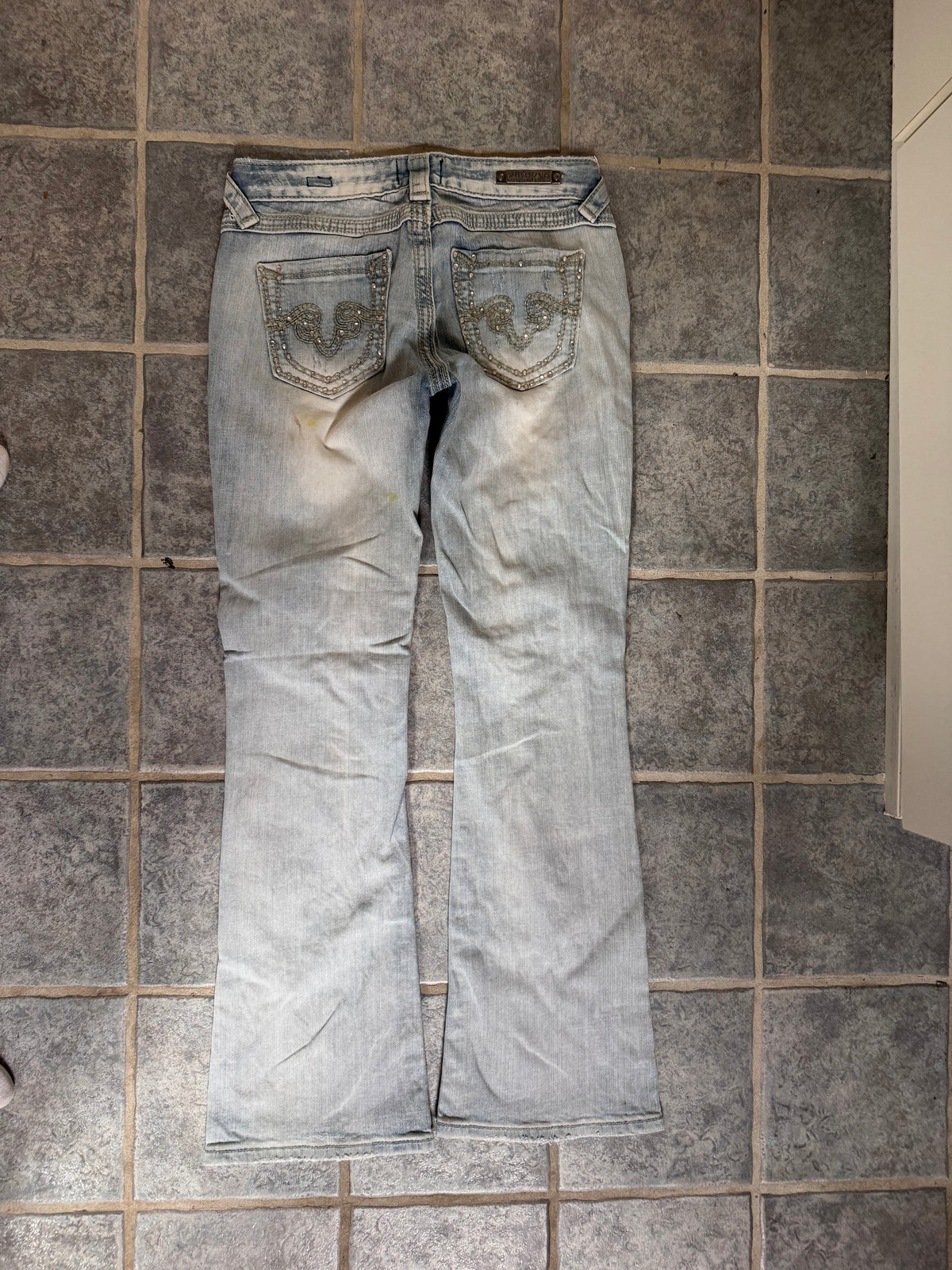 Lågmidjade jeans stl: XS