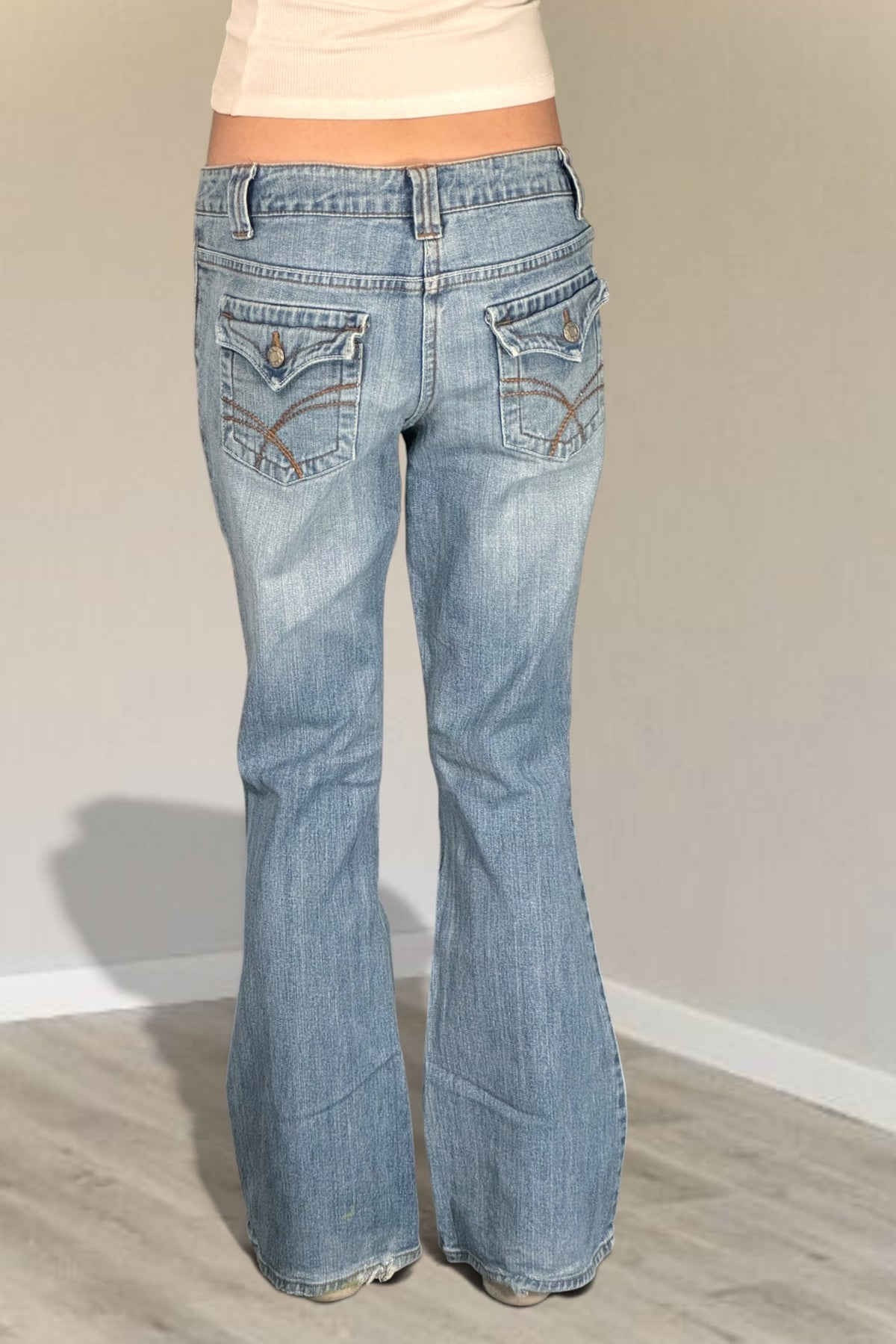 Lågmidjade jeans stl: S