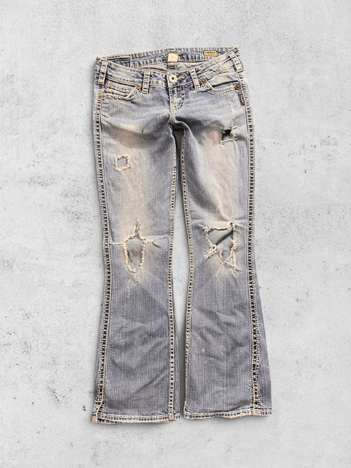 Lågmidjade jeans stl: XS