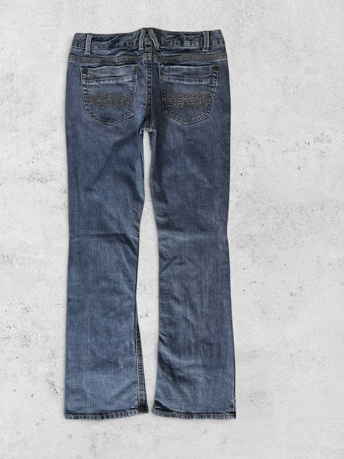 Lågmidjade jeans stl: S