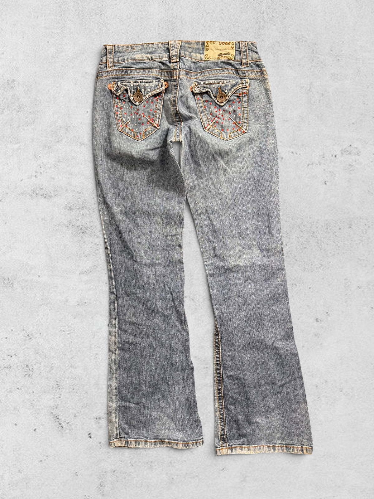 Lågmidjade jeans stl: S