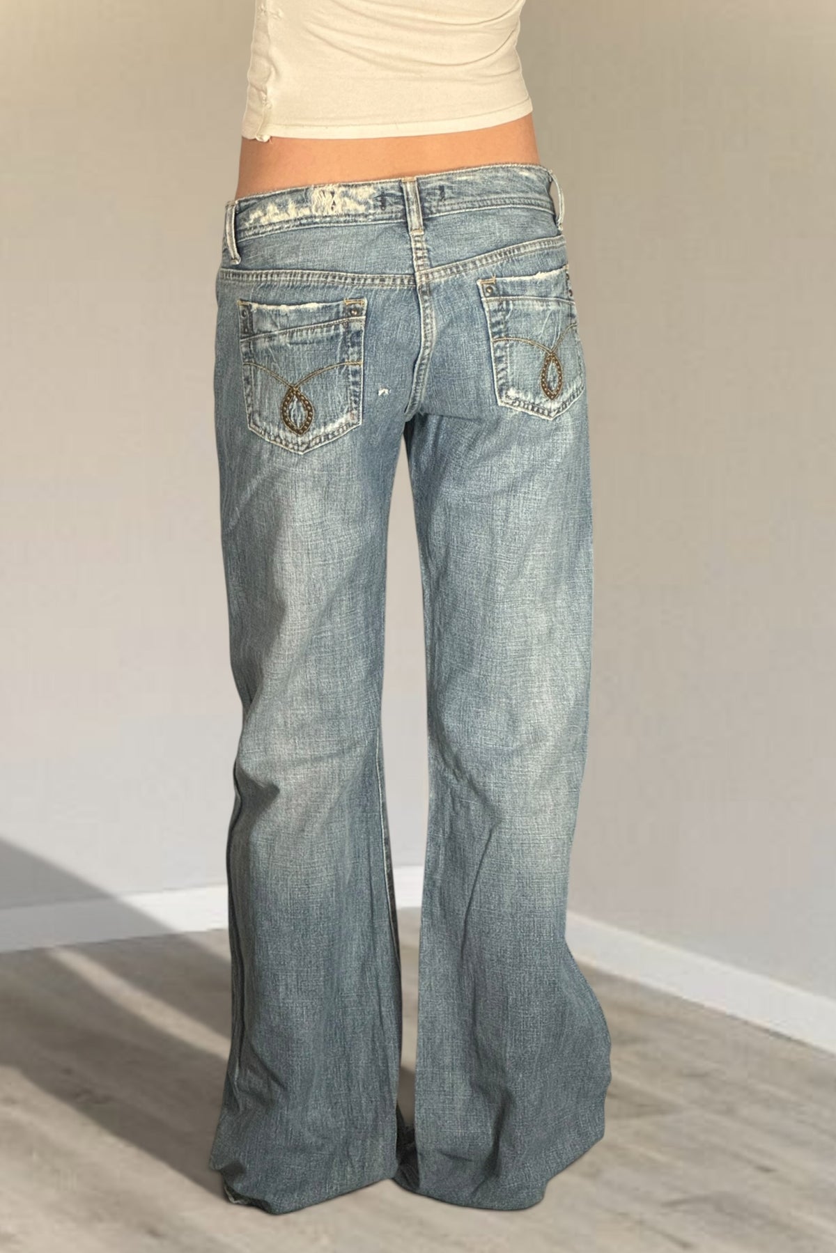 Lågmidjade jeans stl: XS