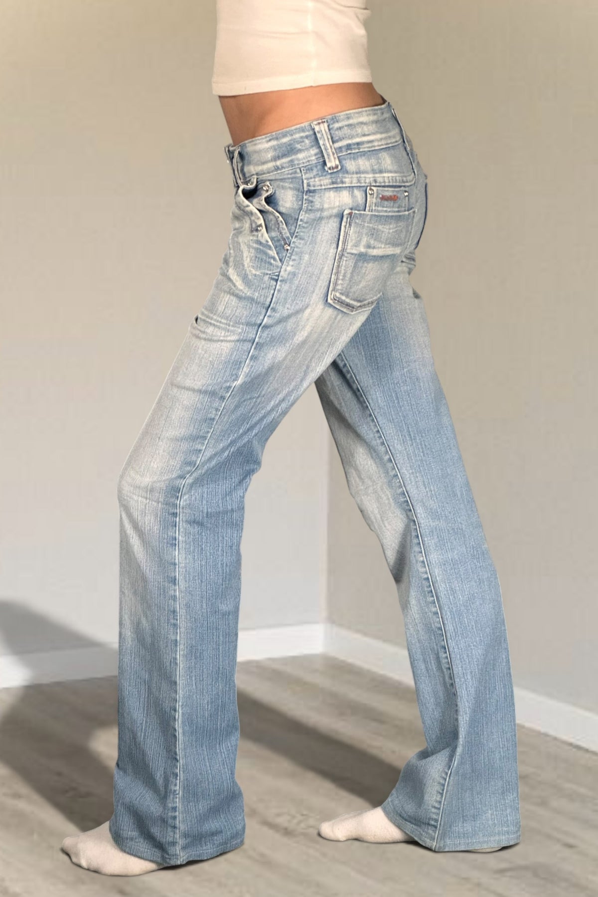Lågmidjade jeans stl: XS