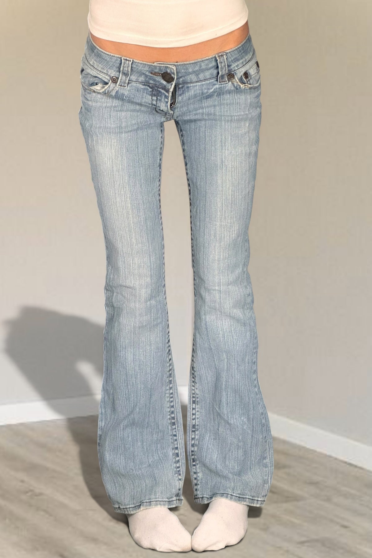 Lågmidjade jeans stl: XS