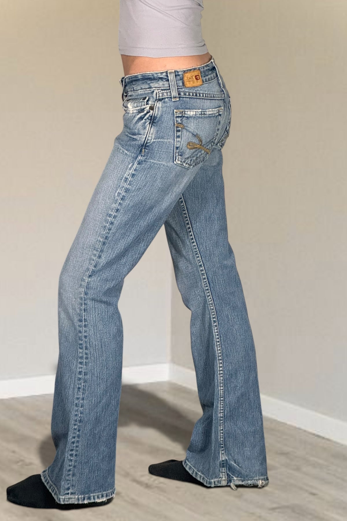 Lågmidjade jeans stl: XS
