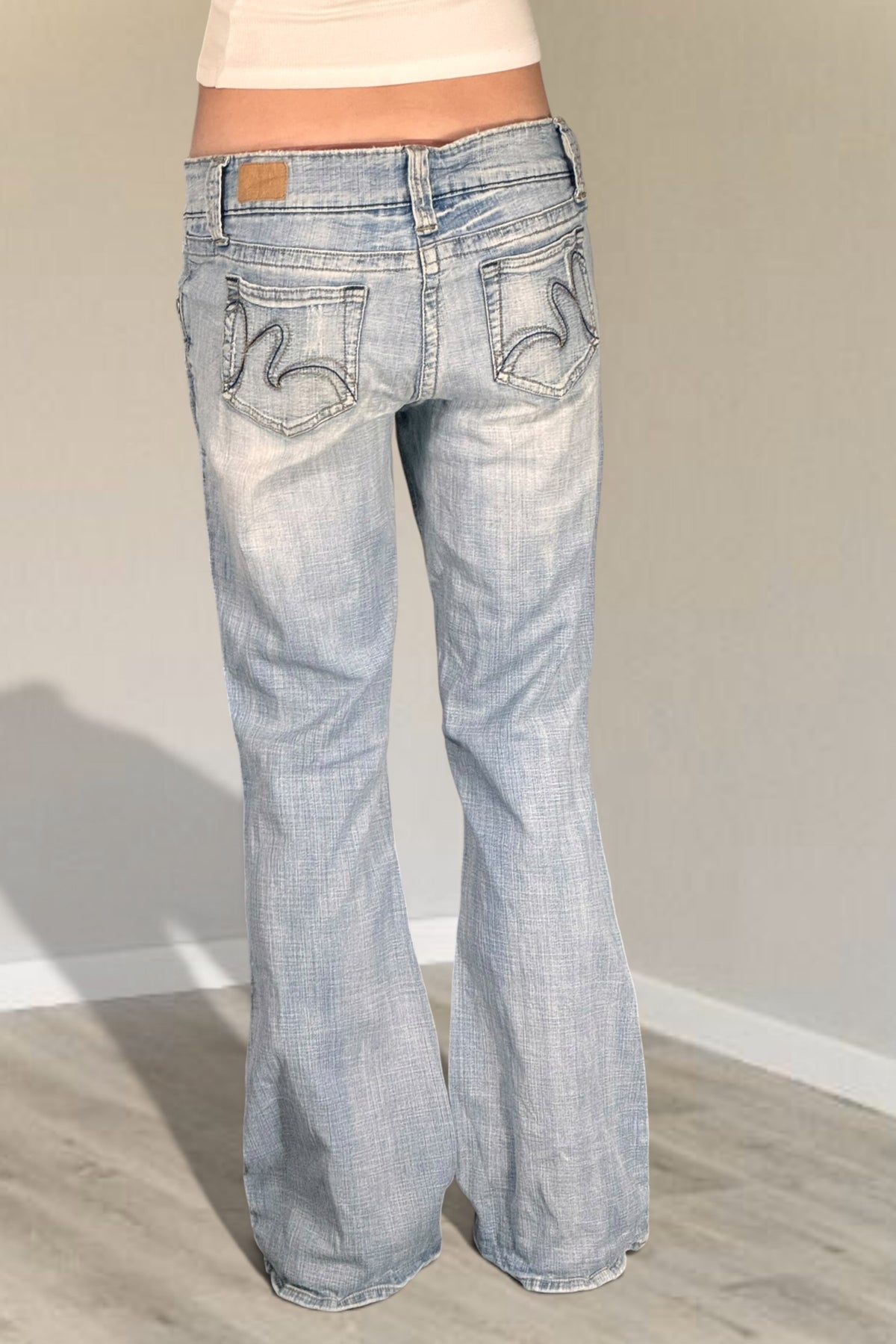 Lågmidjade jeans stl: M