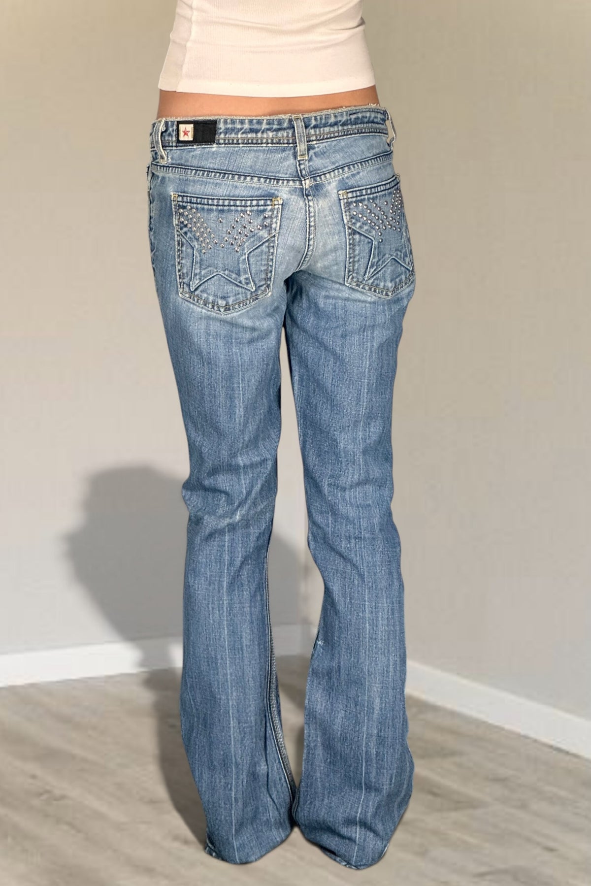 Lågmidjade jeans stl: XS/S