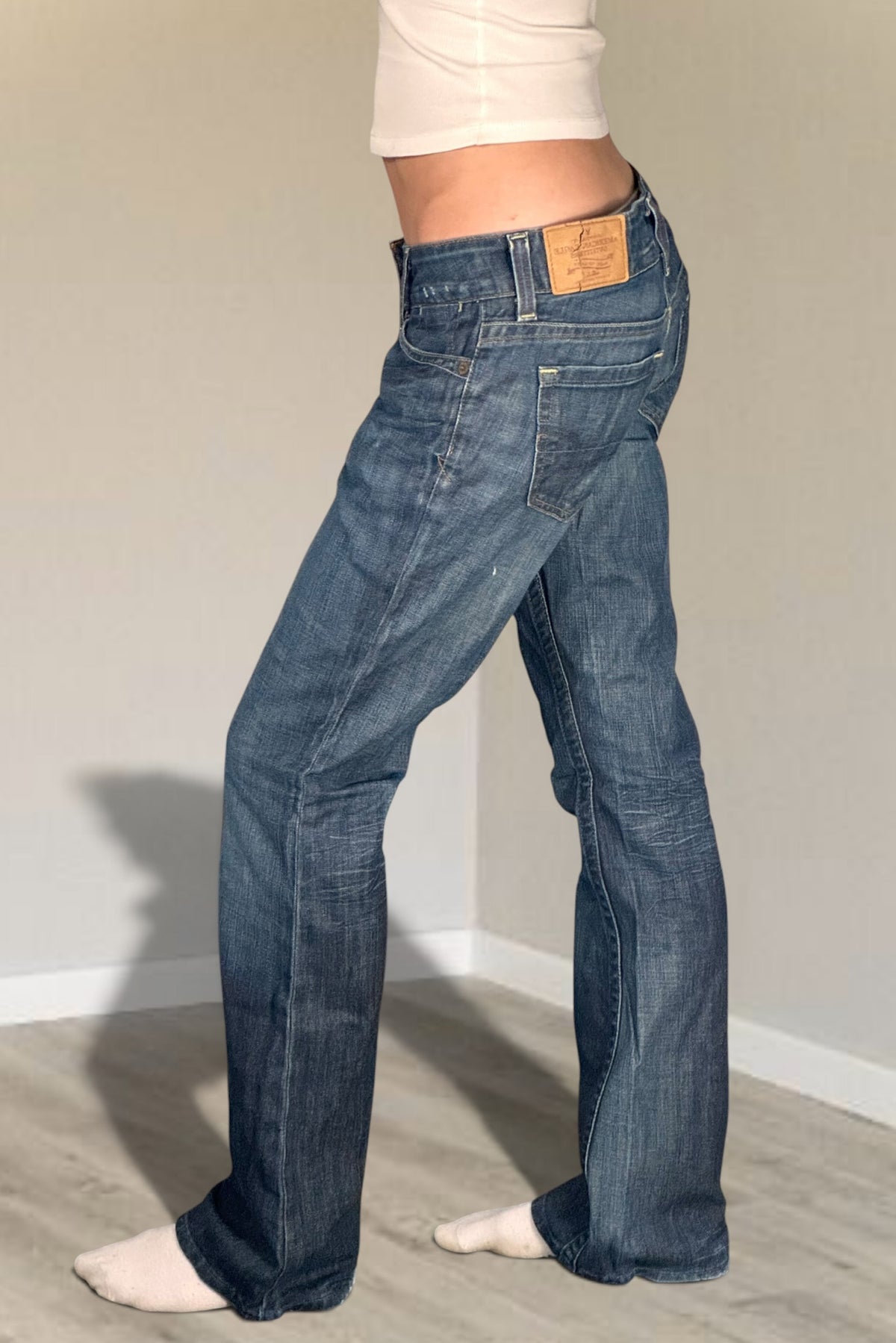 Lågmidjade jeans stl: S
