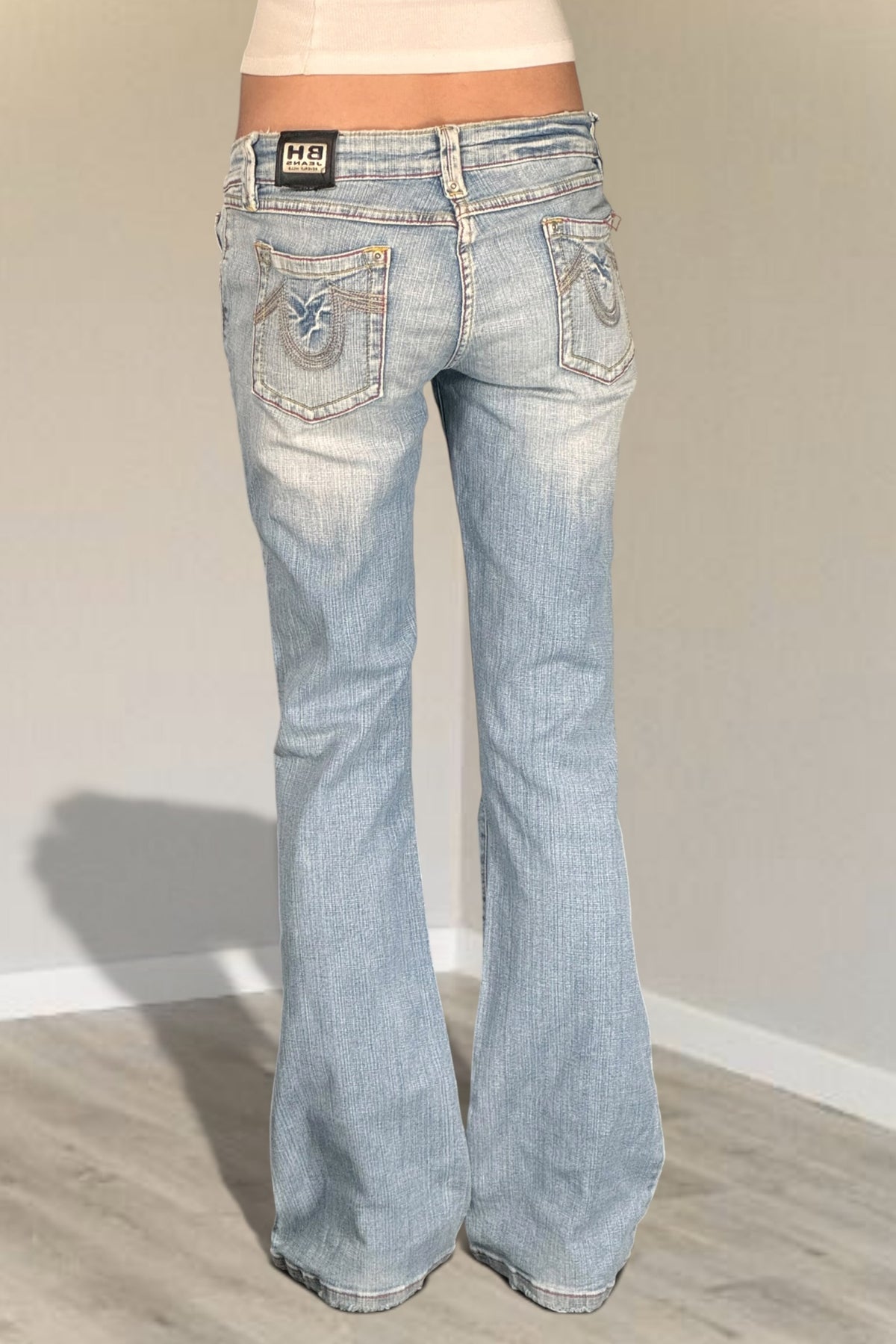 Lågmidjade jeans stl: S