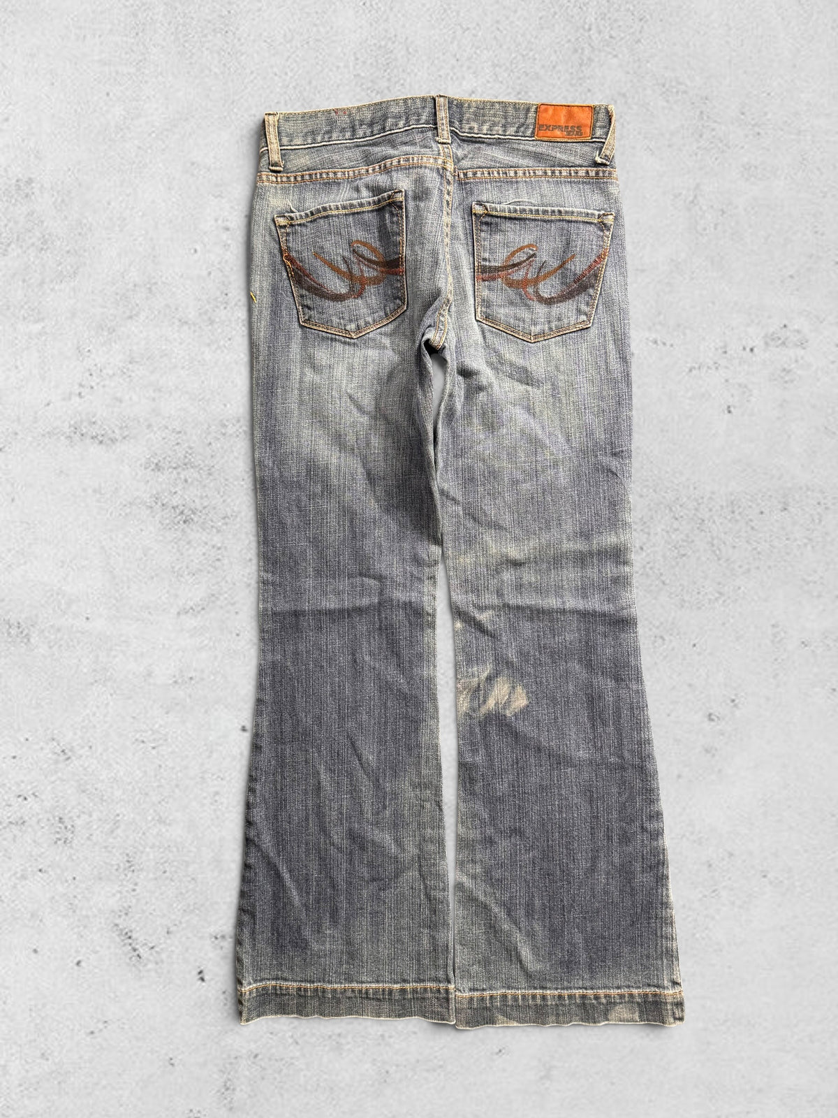 Lågmidjade jeans stl: S