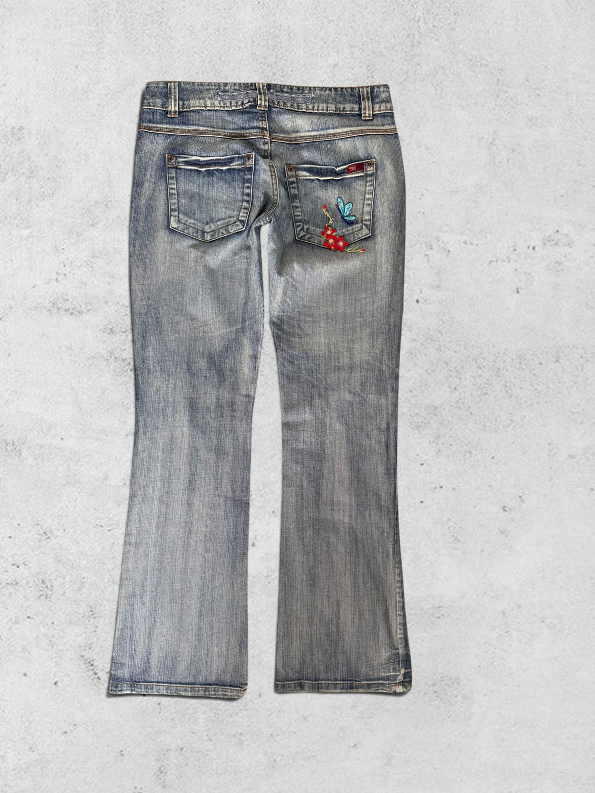 Low-rise jeans size: S/M