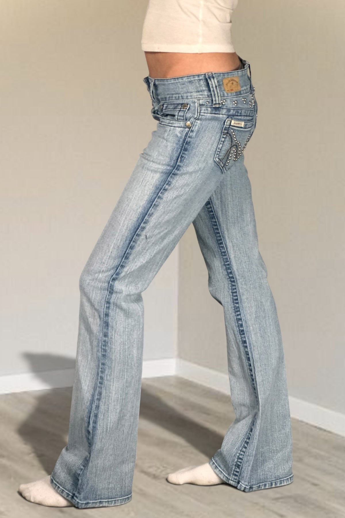 Lågmidjade jeans stl: XS