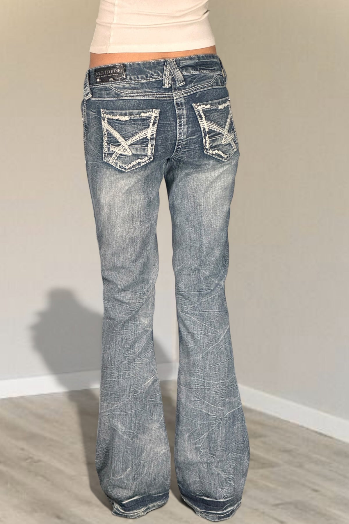 Lågmidjade jeans stl: XS