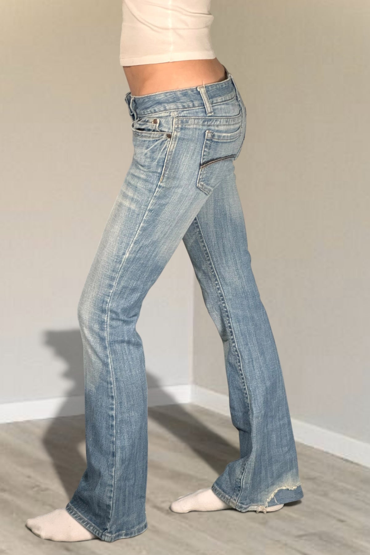 Lågmidjade jeans stl: XS