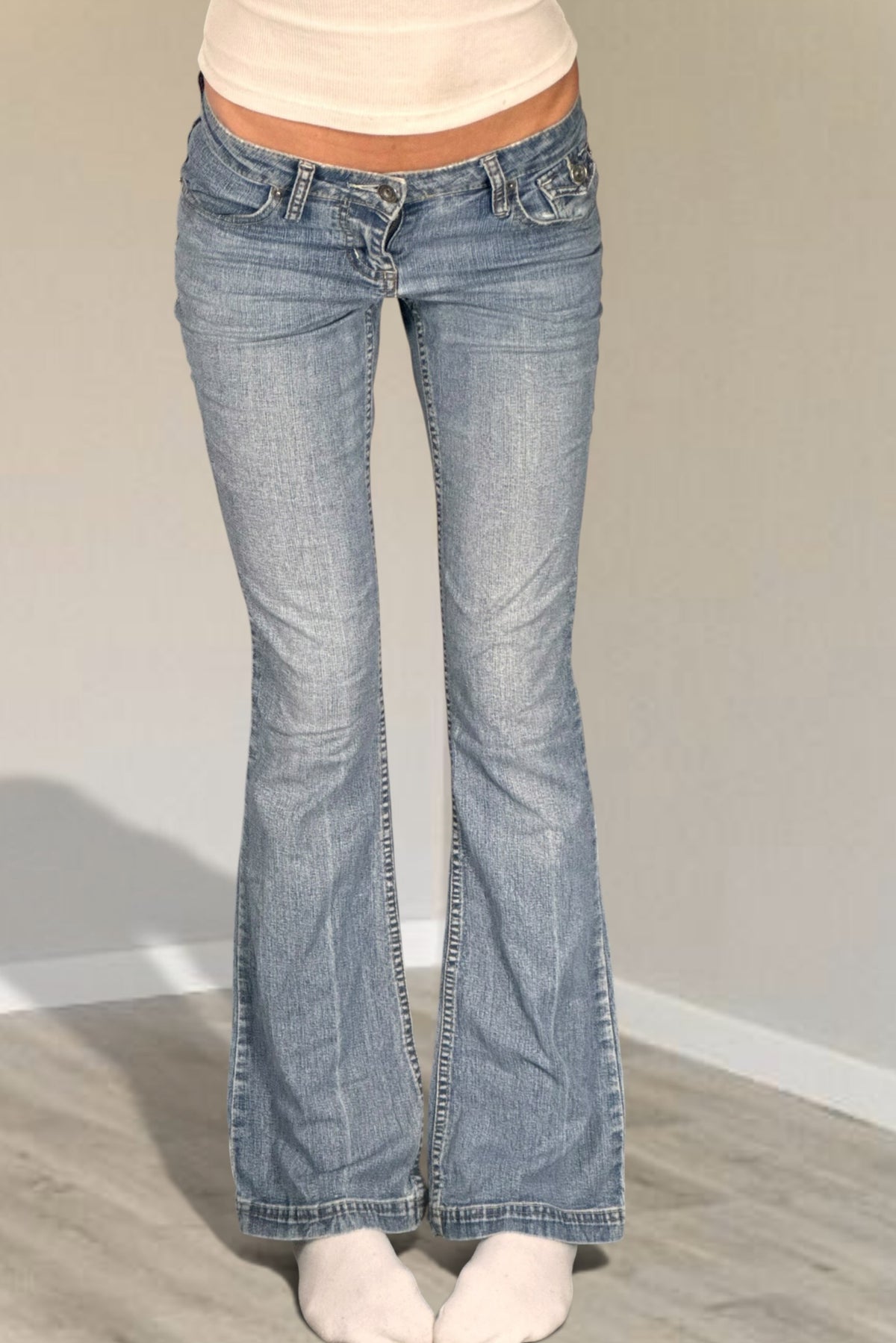 Lågmidjade jeans stl: XS