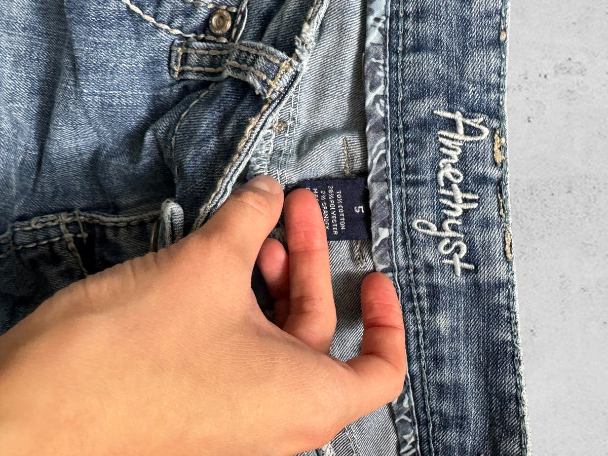 Lågmidjade jeans stl: XS