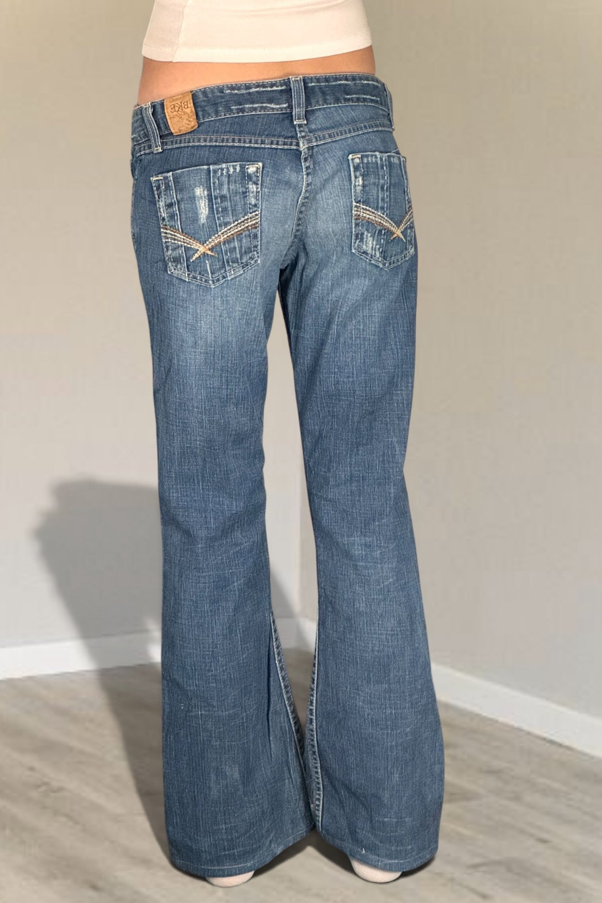 Lågmidjade jeans stl: S