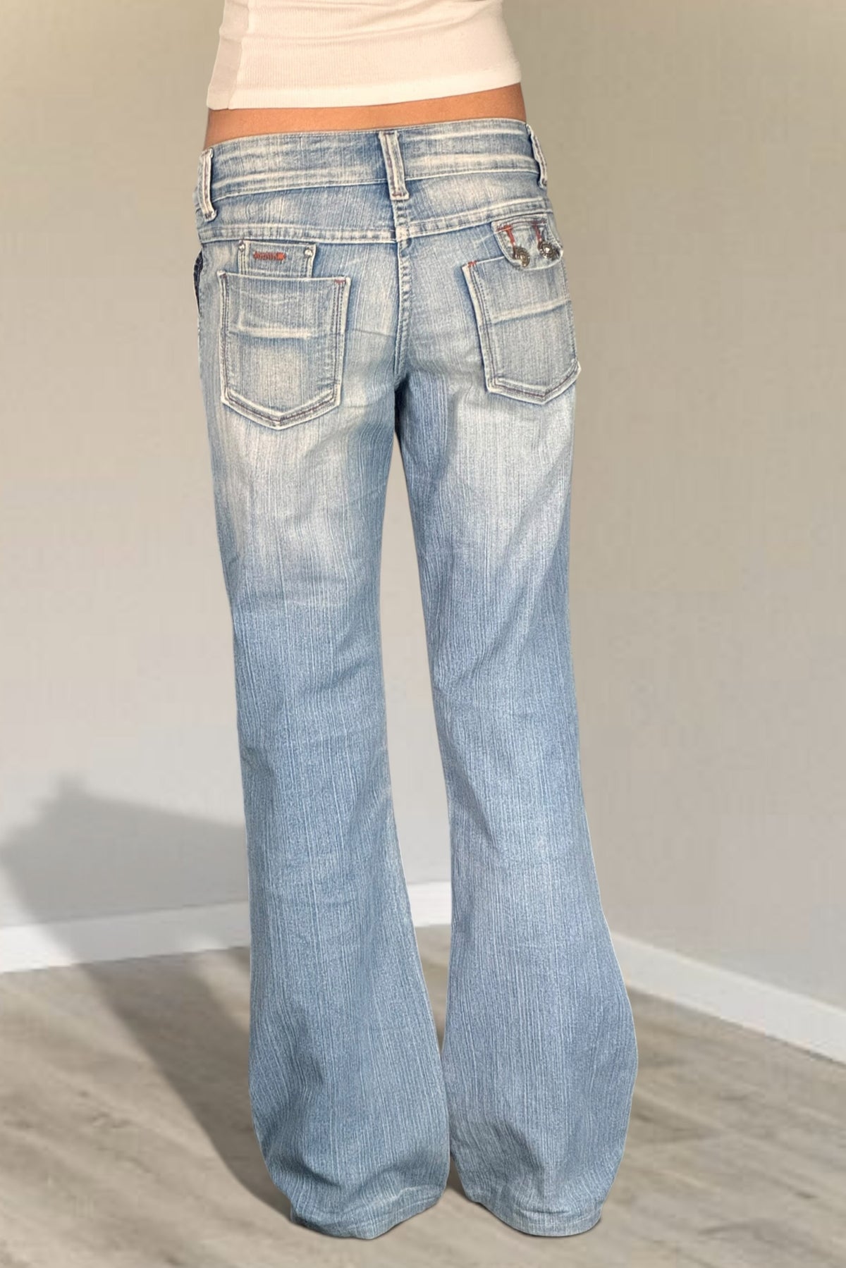 Lågmidjade jeans stl: XS