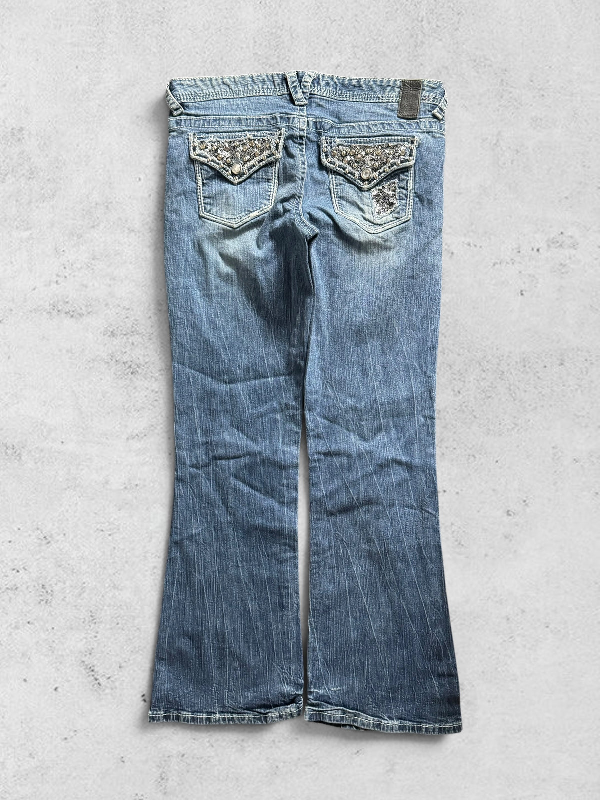 Lågmidjade jeans stl: S