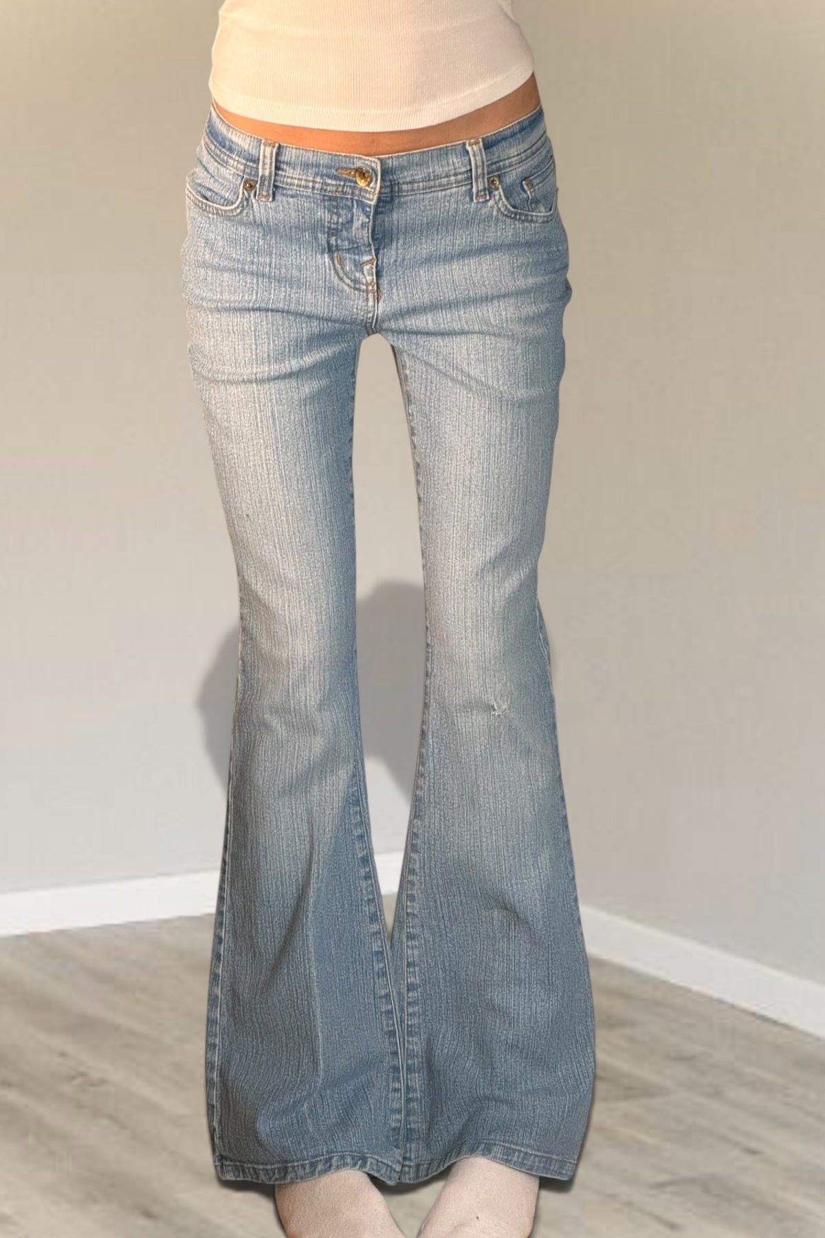 Lågmidjade jeans stl: XS