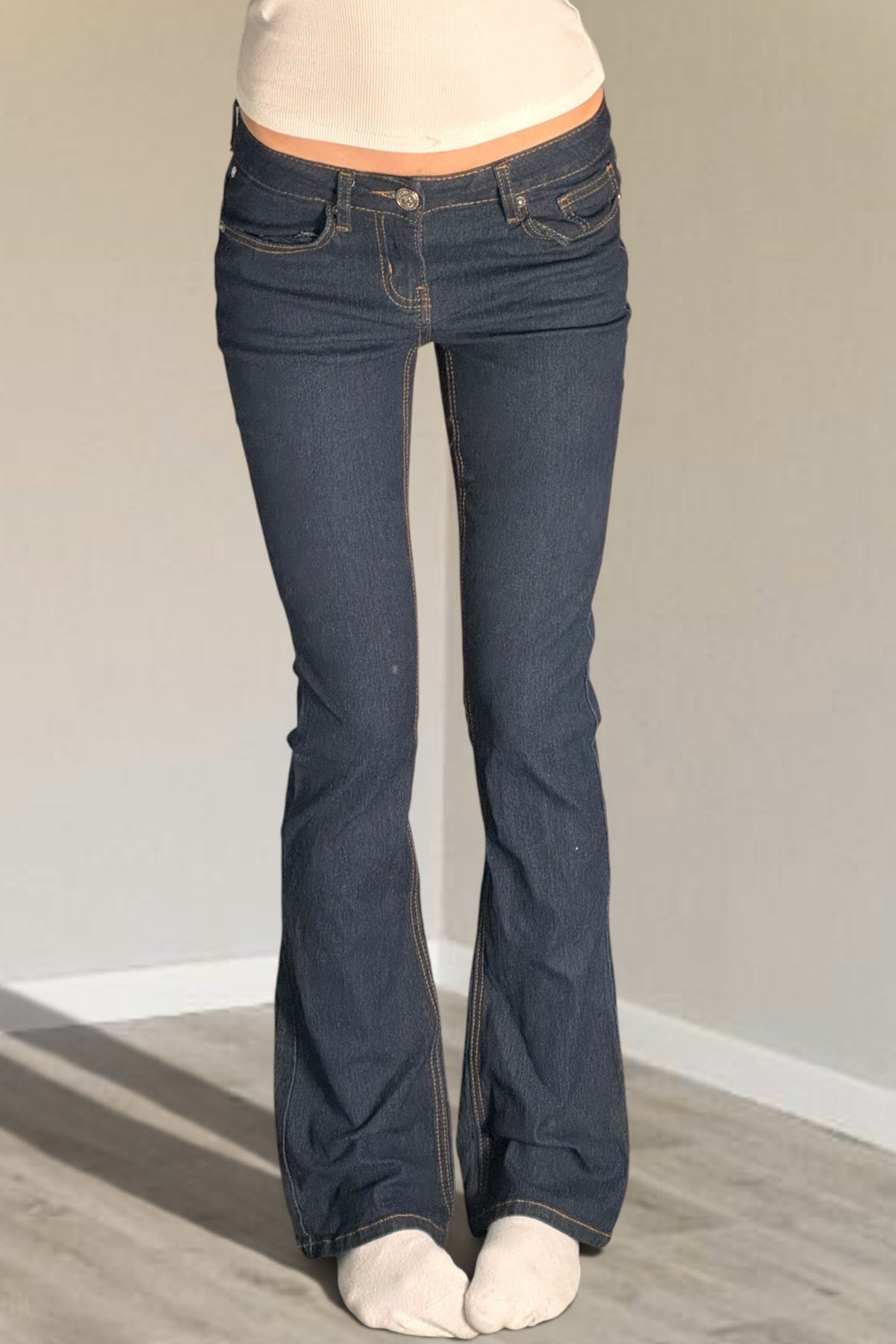 Lågmidjade jeans stl: XXS