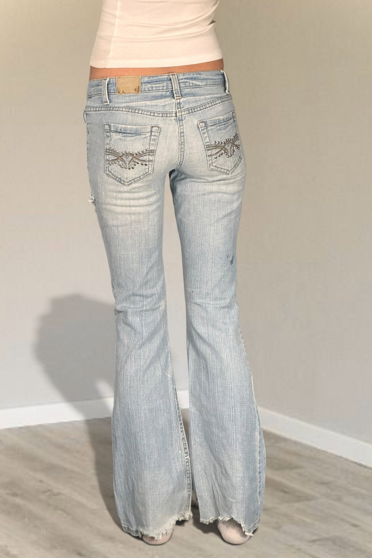 Lågmidjade jeans stl: XXS