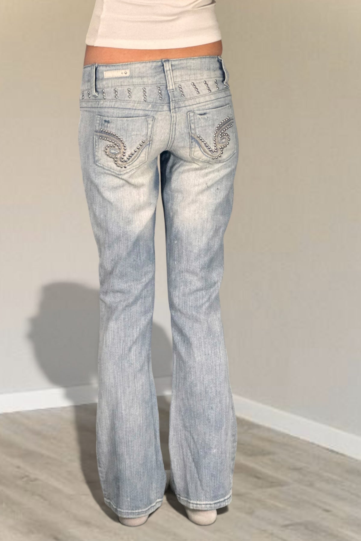Lågmidjade jeans stl: XXS