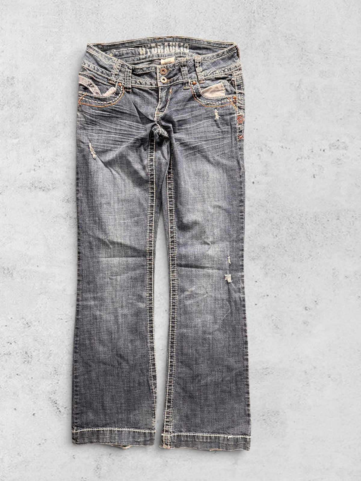 Lågmidjade jeans stl: S