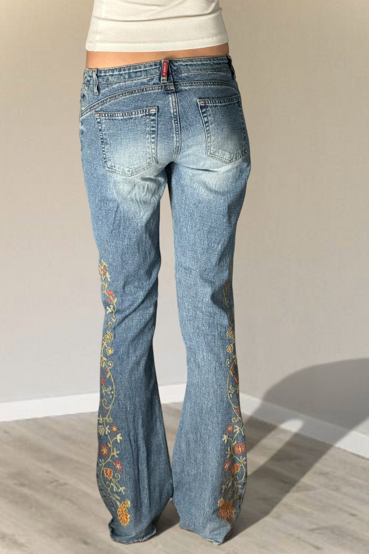 Lågmidjade jeans stl: XS