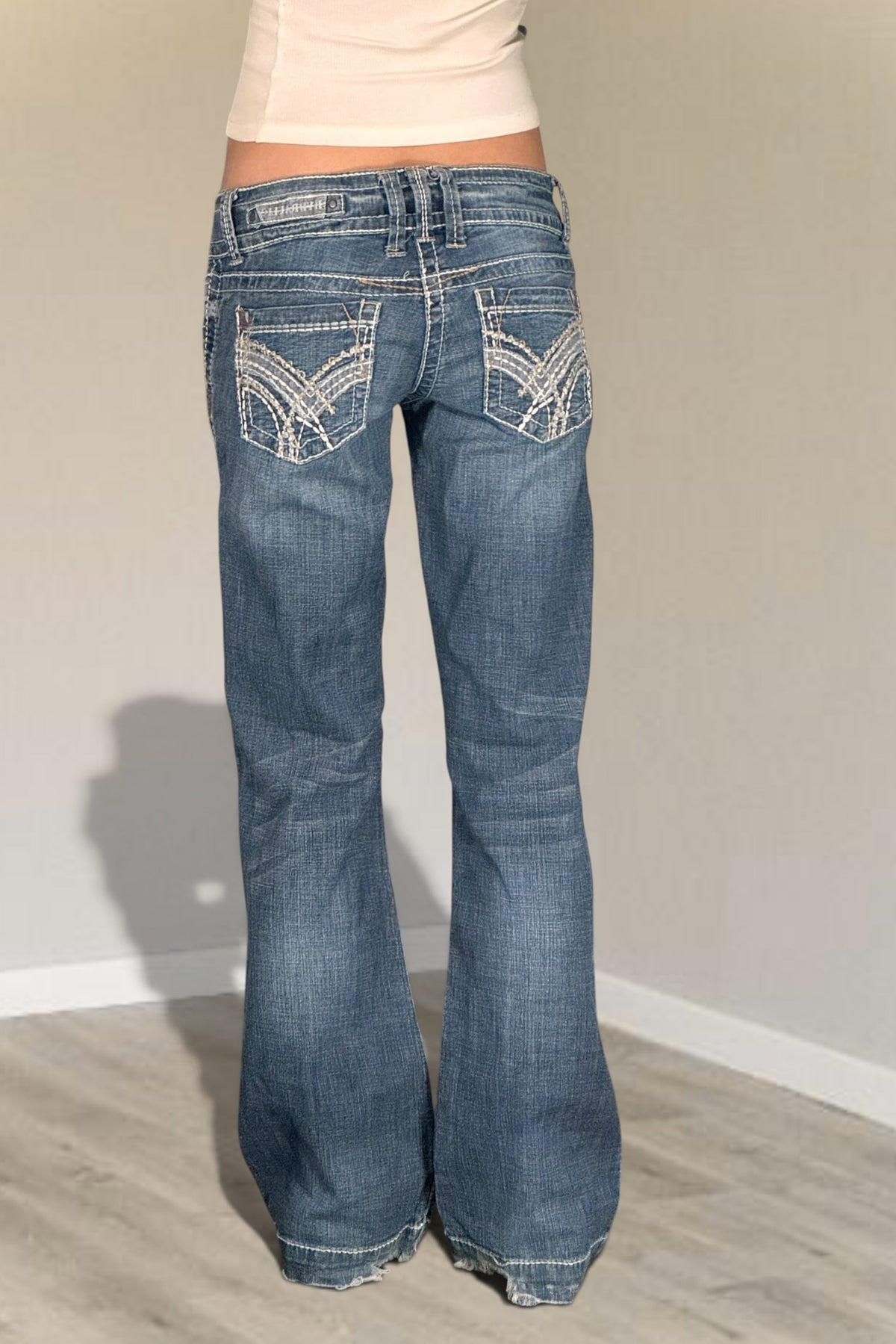 Lågmidjade jeans stl: S