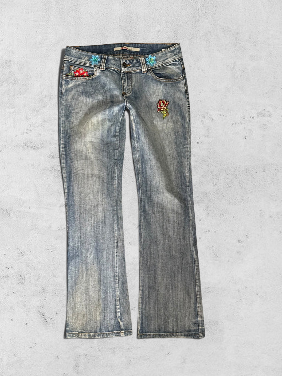 Low-rise jeans size: S/M