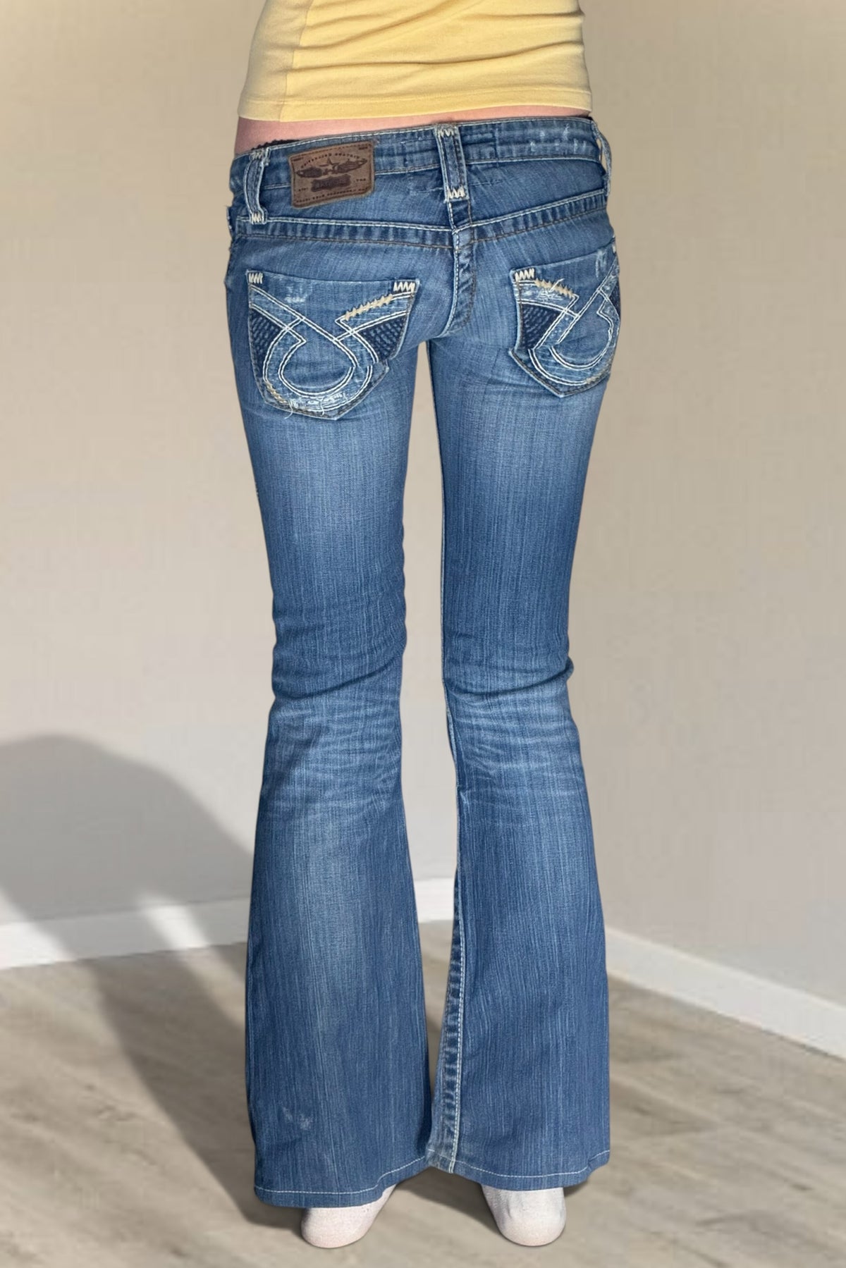 Lågmidjade jeans stl: XXXS