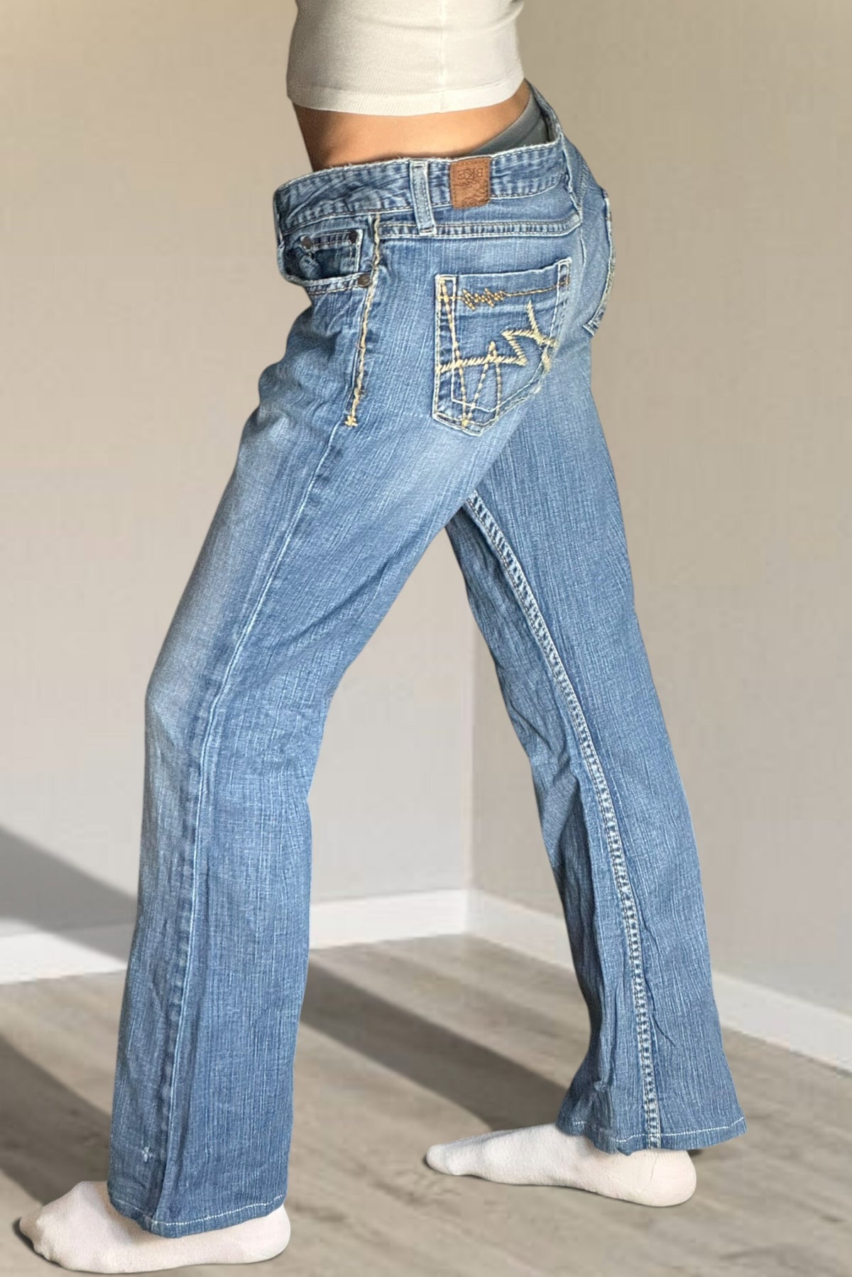 Lågmidjade jeans stl: L
