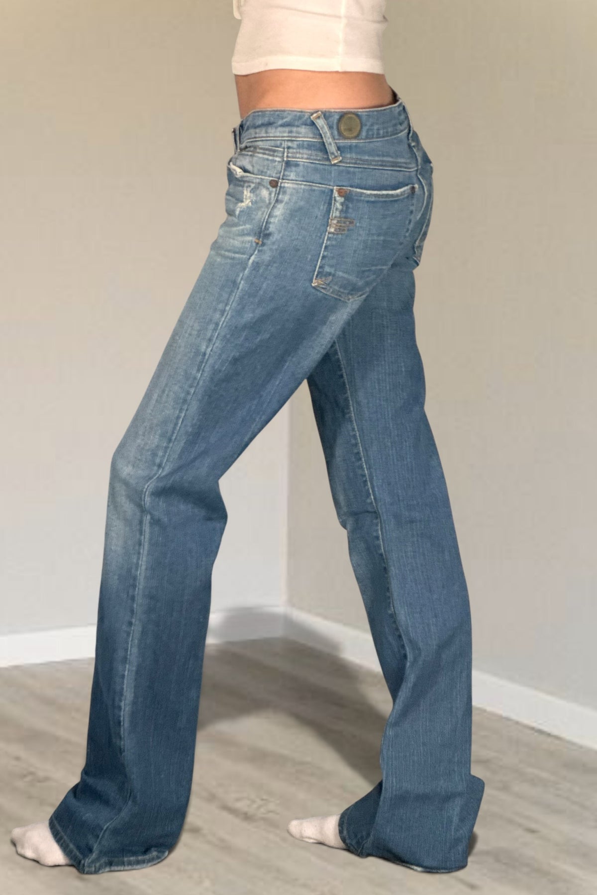 Lågmidjade jeans stl: XS