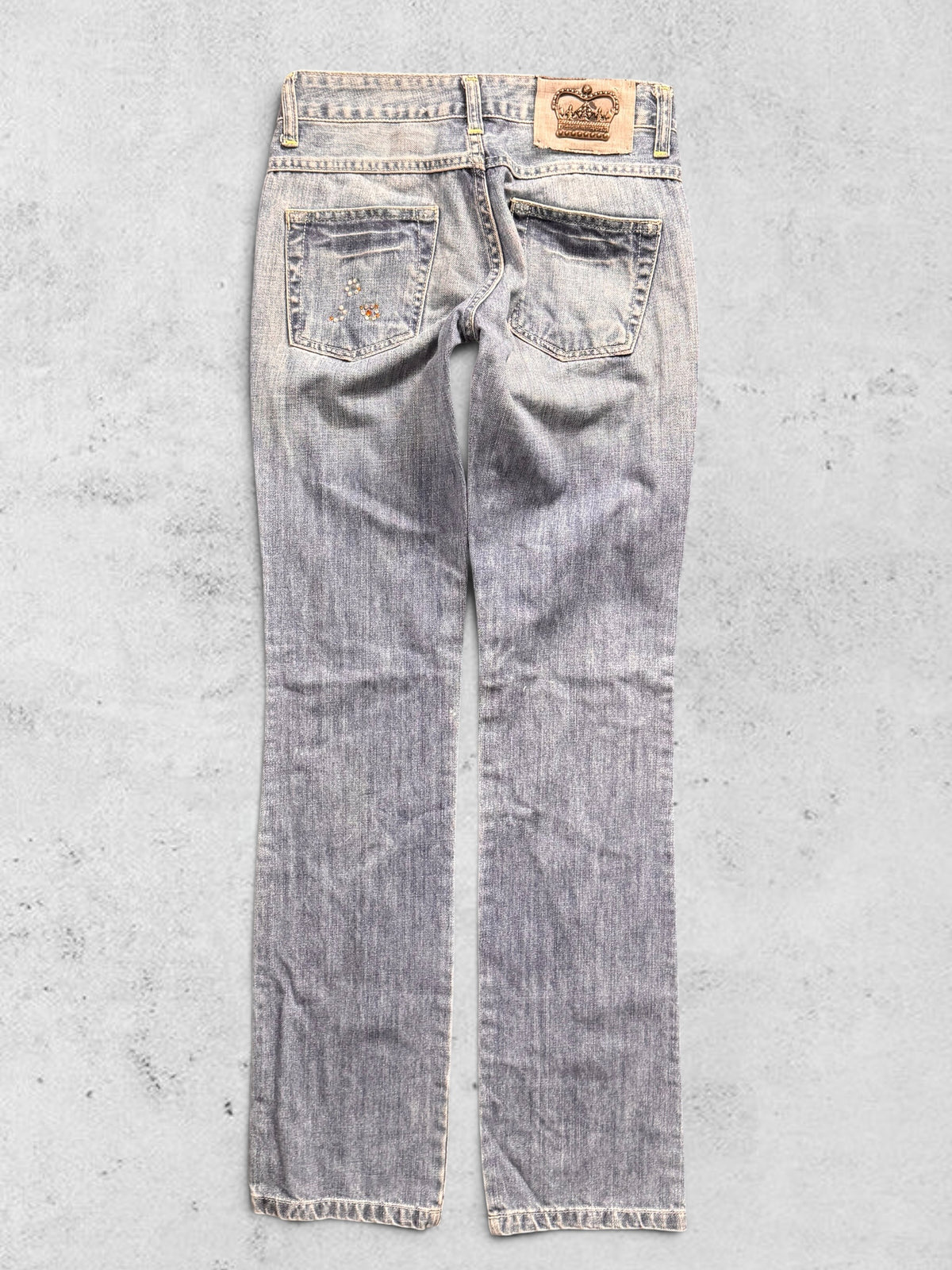 Lågmidjade jeans stl: XXXS