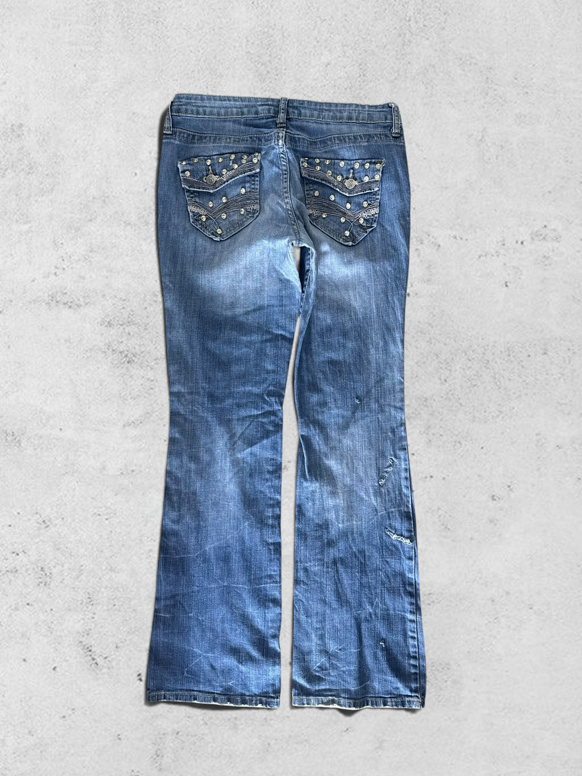 Low-rise jeans size: S
