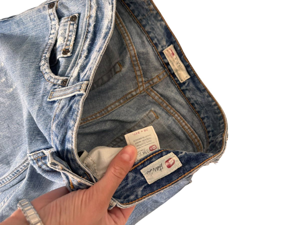 Lågmidjade jeans stl: S