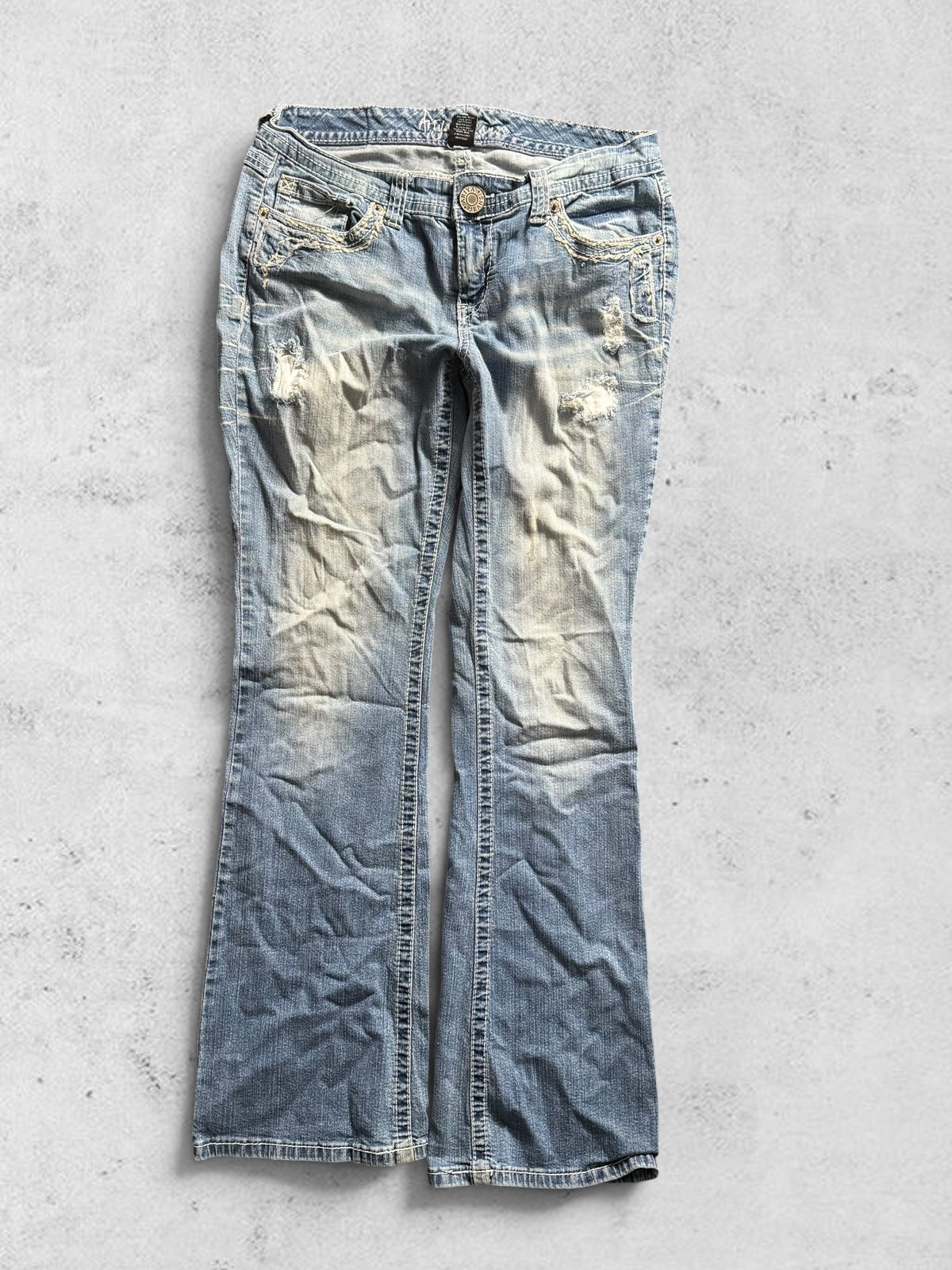 Lågmidjade jeans stl: M
