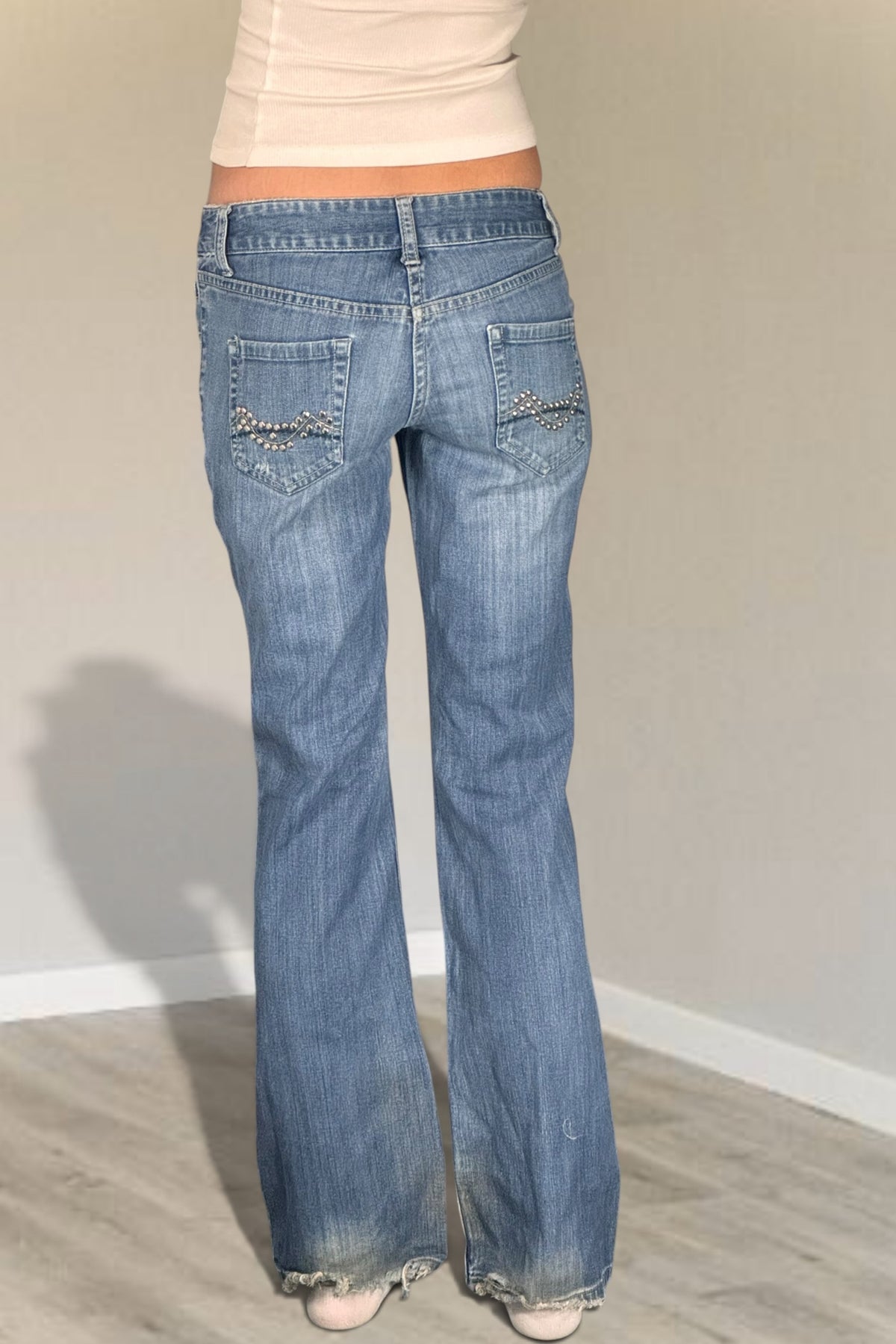 Lågmidjade jeans stl: XS