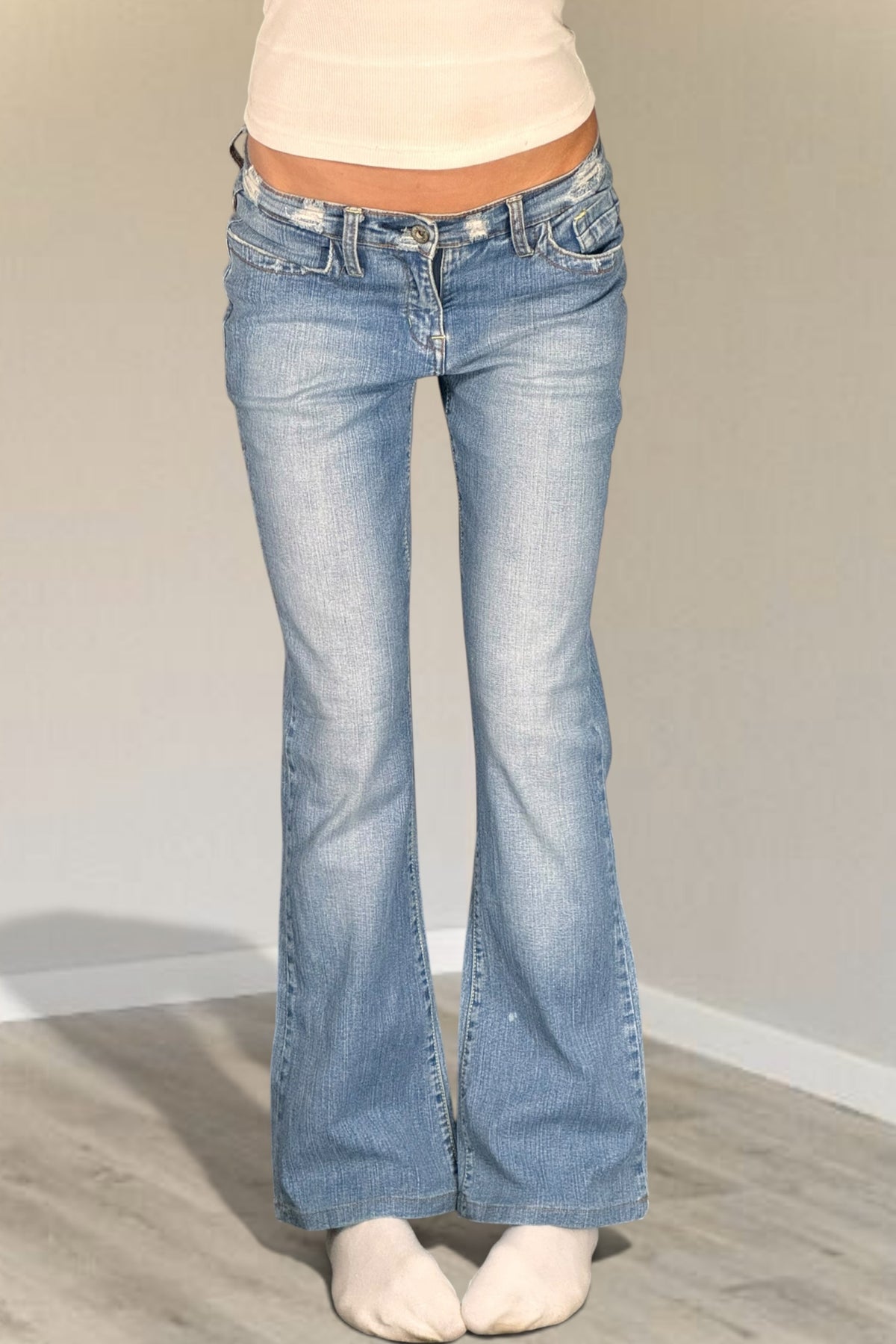 Lågmidjade jeans stl: XXS